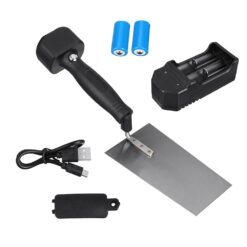 Mistrie cu vibrații inox + 2 acumulatori