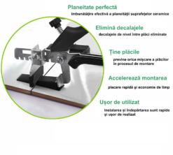 Alternative view of Set 1500 clipsuri SMART LEVELING nivelare gresie/faianță • rost 1-3 mm