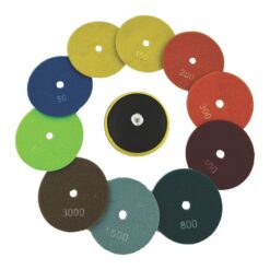 Set 10 dischete diamantate ⌀ 100mm • include adaptor mandrină